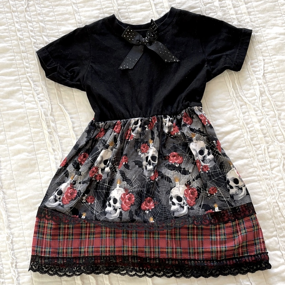 Handmade super rad little girls dress!